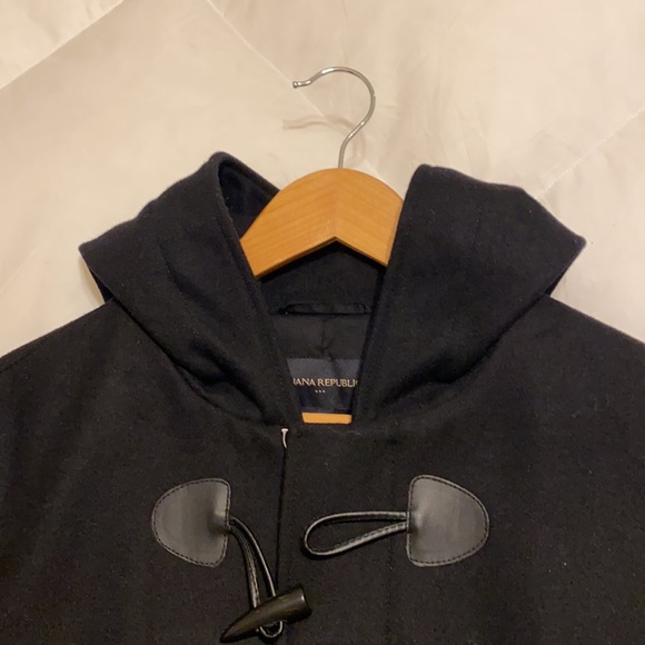 Banana Republic wool pea coat- like new - Picture 7 of 8